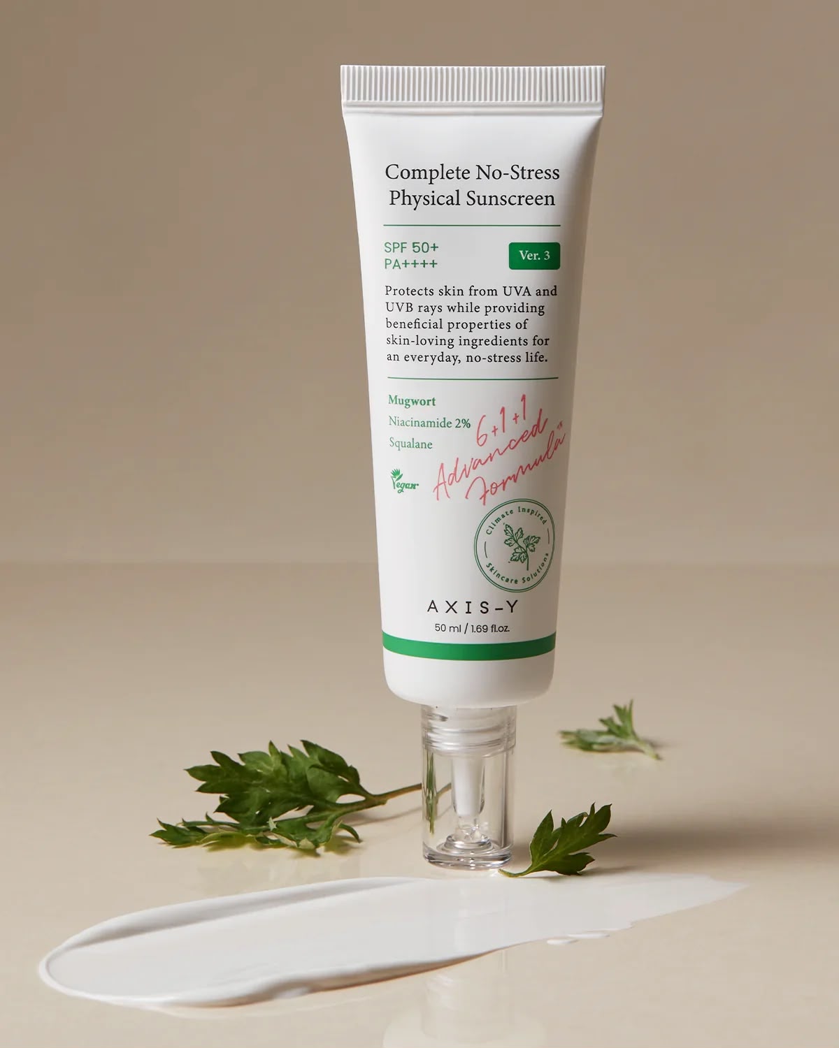The AXIS-Y Complete No-Stress Physical Sunscreen 50ml.