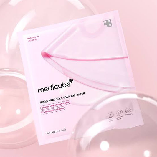 MEDICUBE PDRN Pink Collagen Gel Mask.