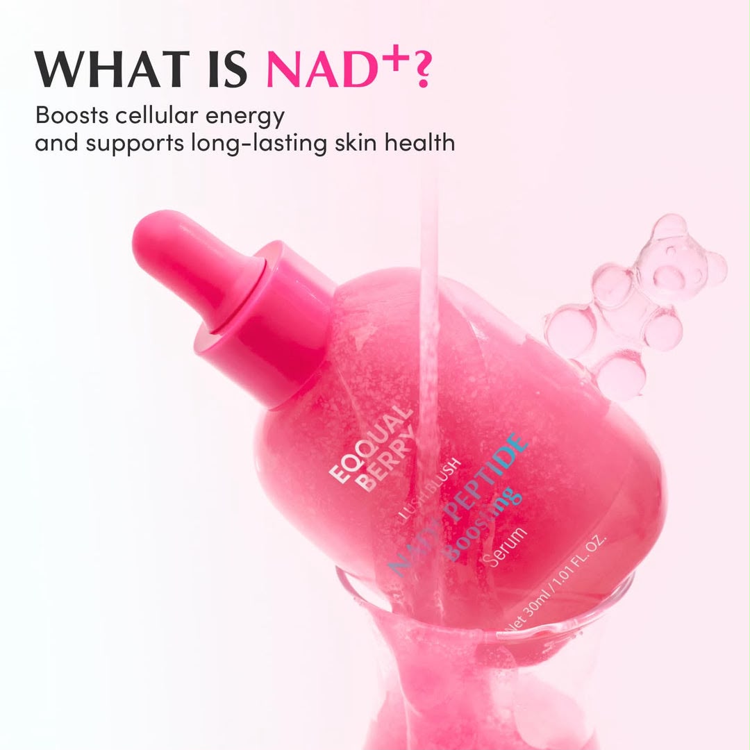 EQQUALBERRY NAD+ Peptide Boosting Serum 30 ml.