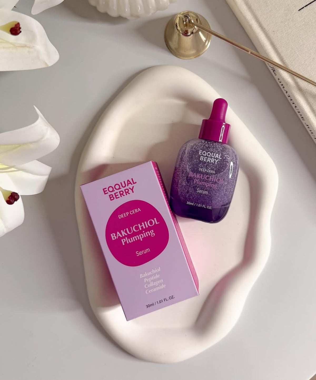 EQQUALBERRY Bakuchiol Plumping Face Serum 30ml.